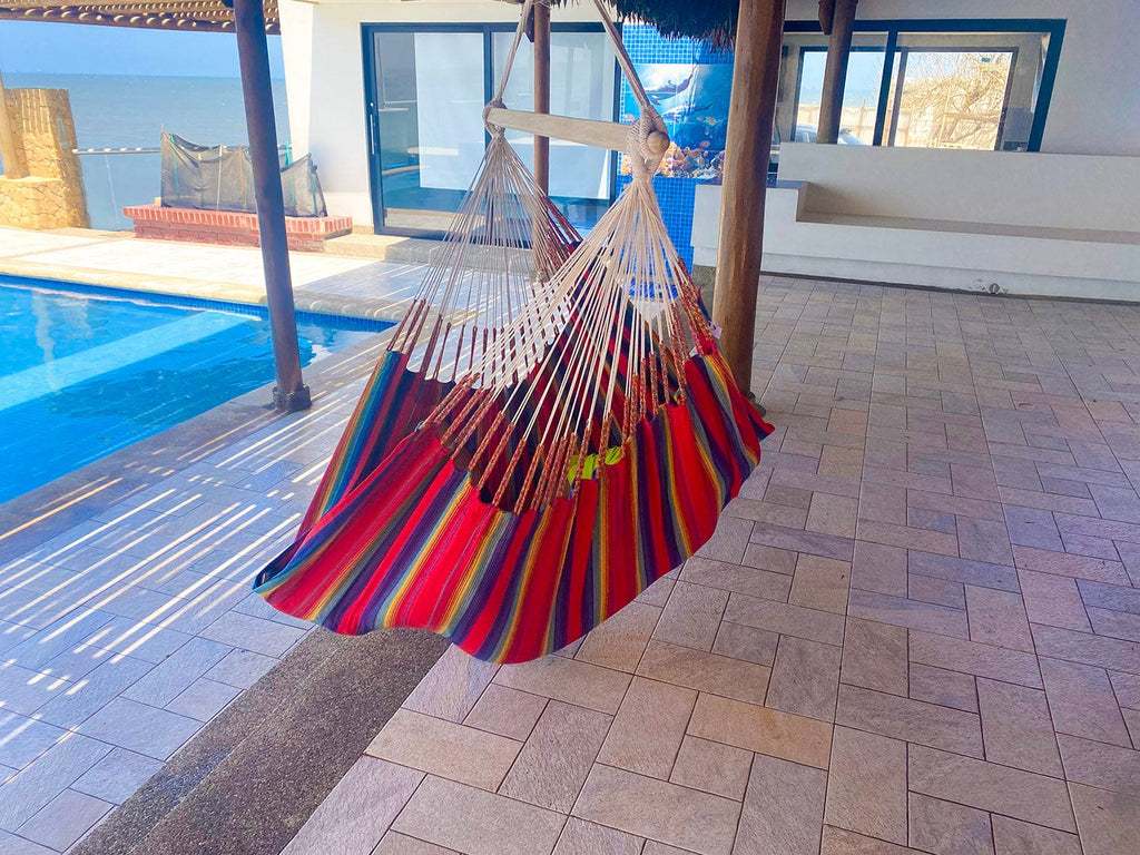 Fauteuil suspendu colombien en hamac, Deluxe
