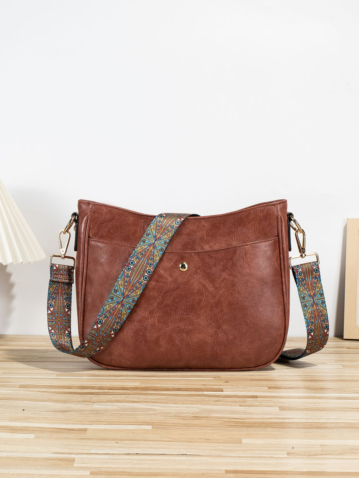 Sac bandoulière simple pour femme, similicuir