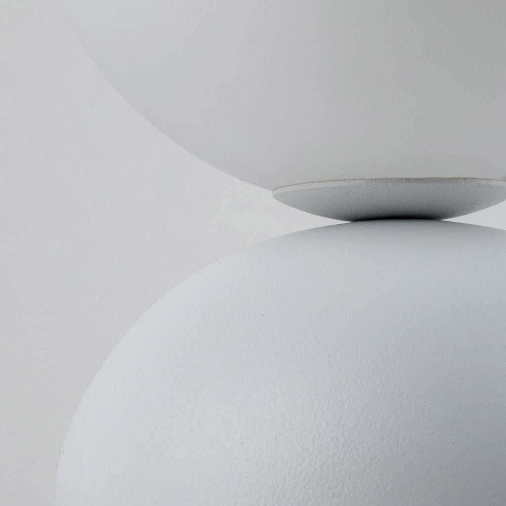 Lampe de table MIKI, globe de verre