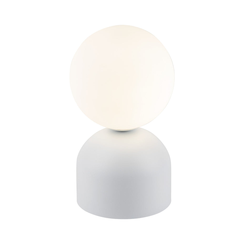 Lampe de table MIKI, globe de verre
