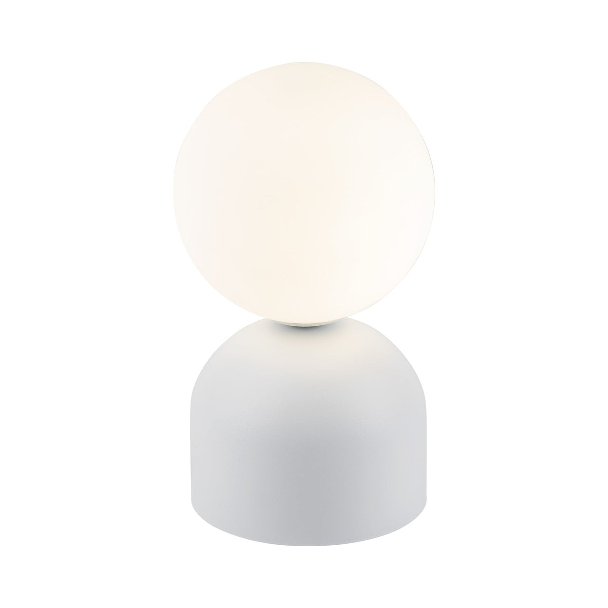 Lampe de table MIKI, globe de verre