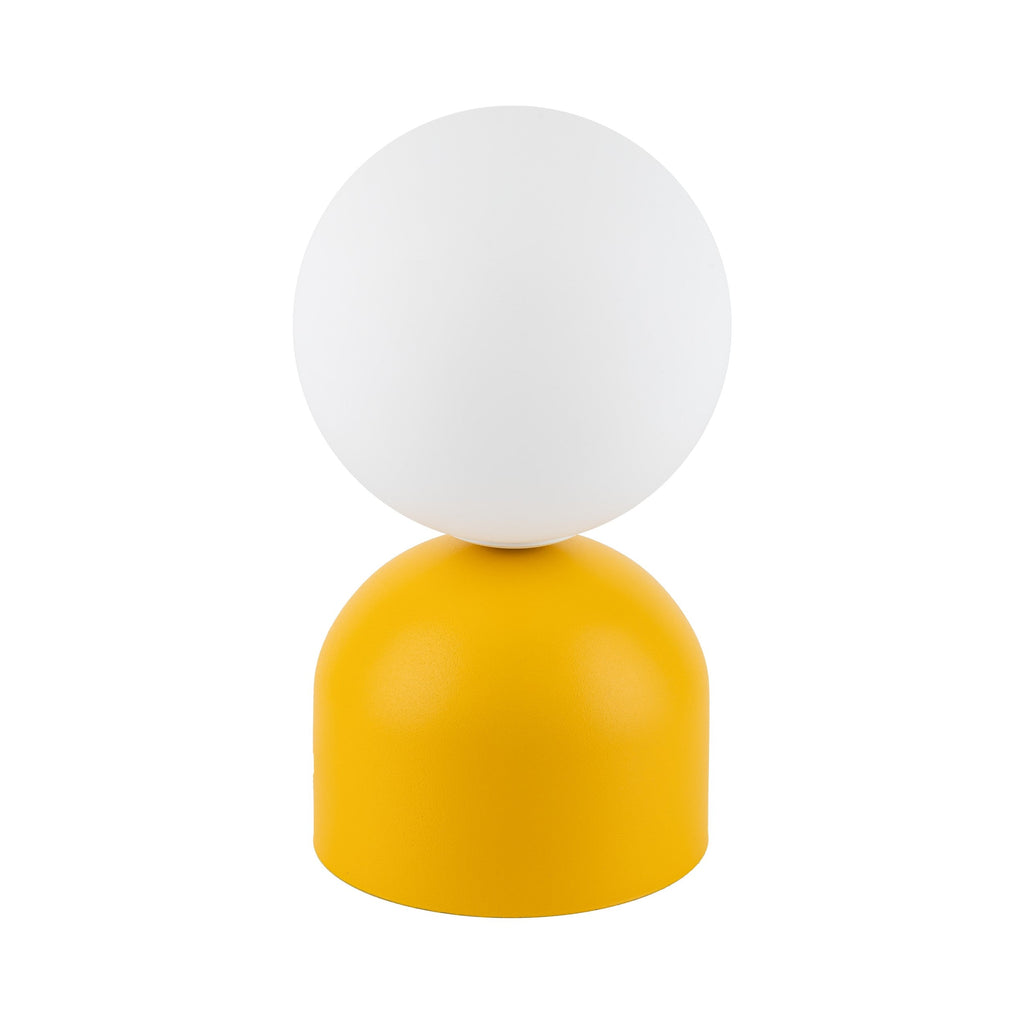 Lampe de table MIKI, globe de verre