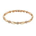 Bracelet en zircons