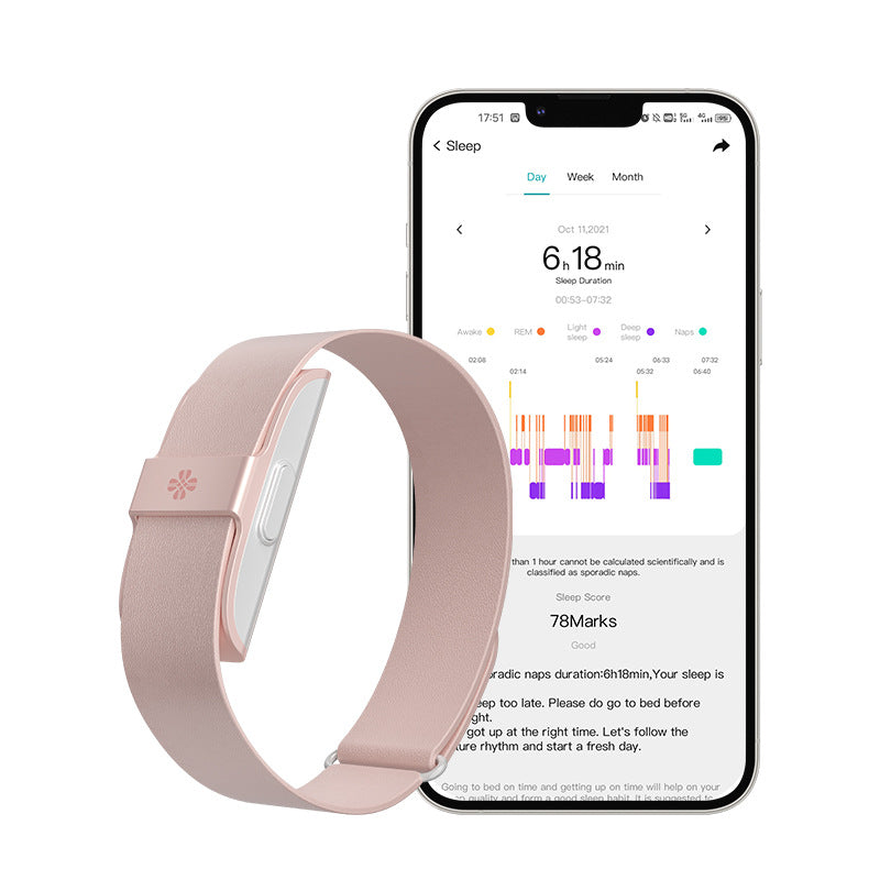 Bracelet connecté fréquence cardiaque et température