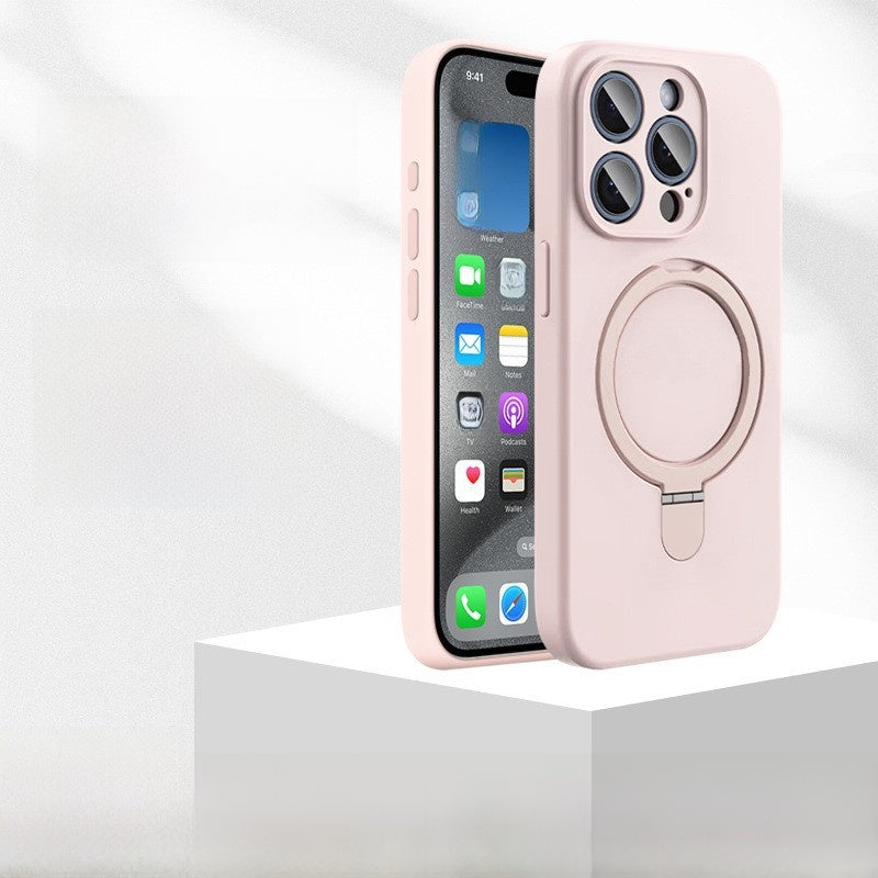Coque aimantée avec support pour iPhone