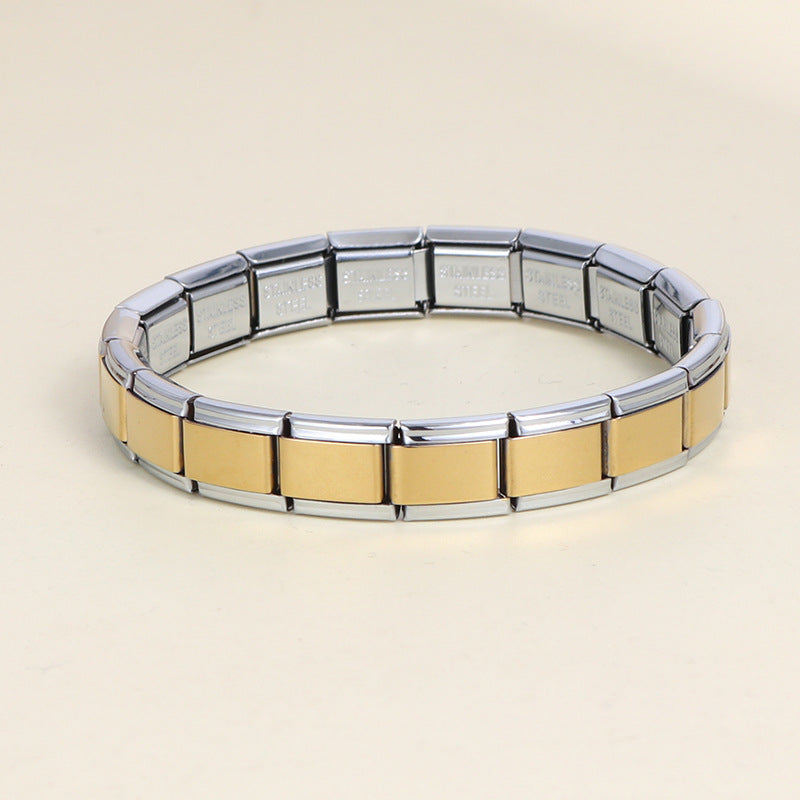 Bracelet modulaire élastique à assembler soi-même