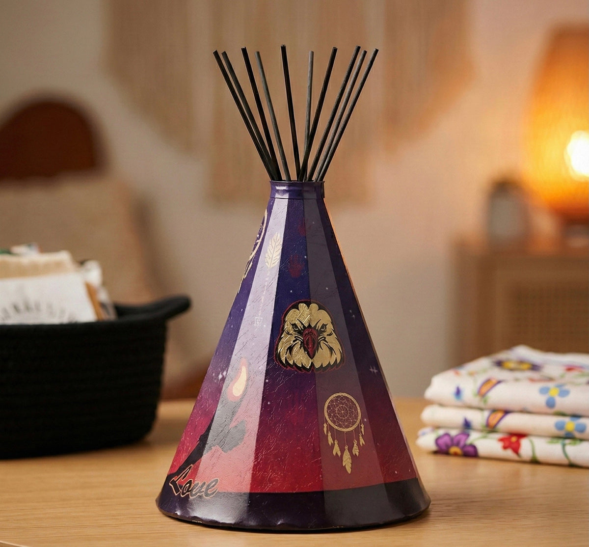 Lampe de table tipi, aigle