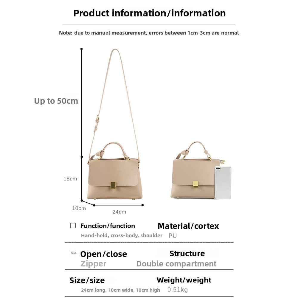 Sac à main bandoulière convertible en simili-cuir