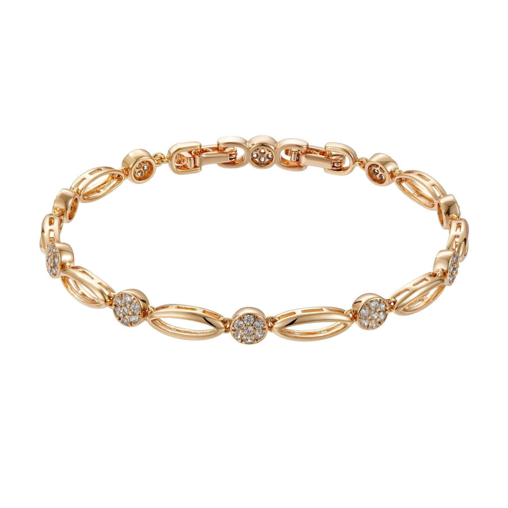 Bracelet en zircons