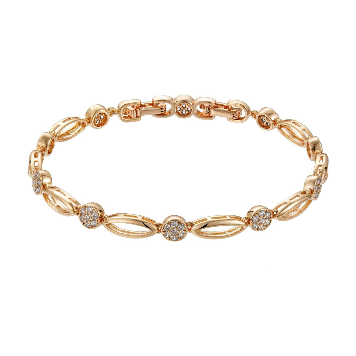 Bracelet en zircons