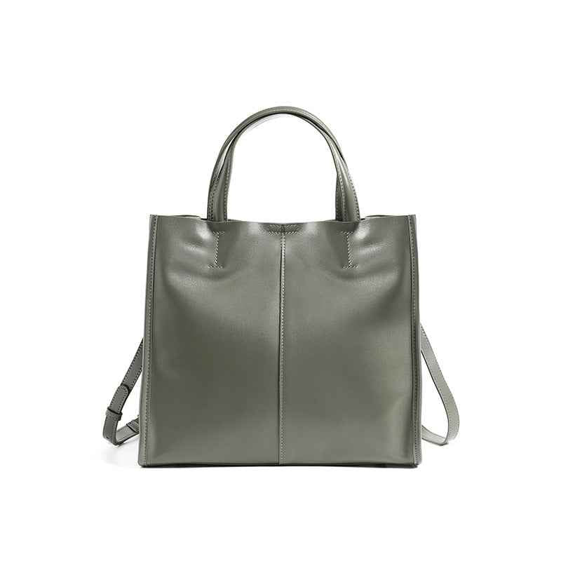 Sac à main en cuir véritable pour femme