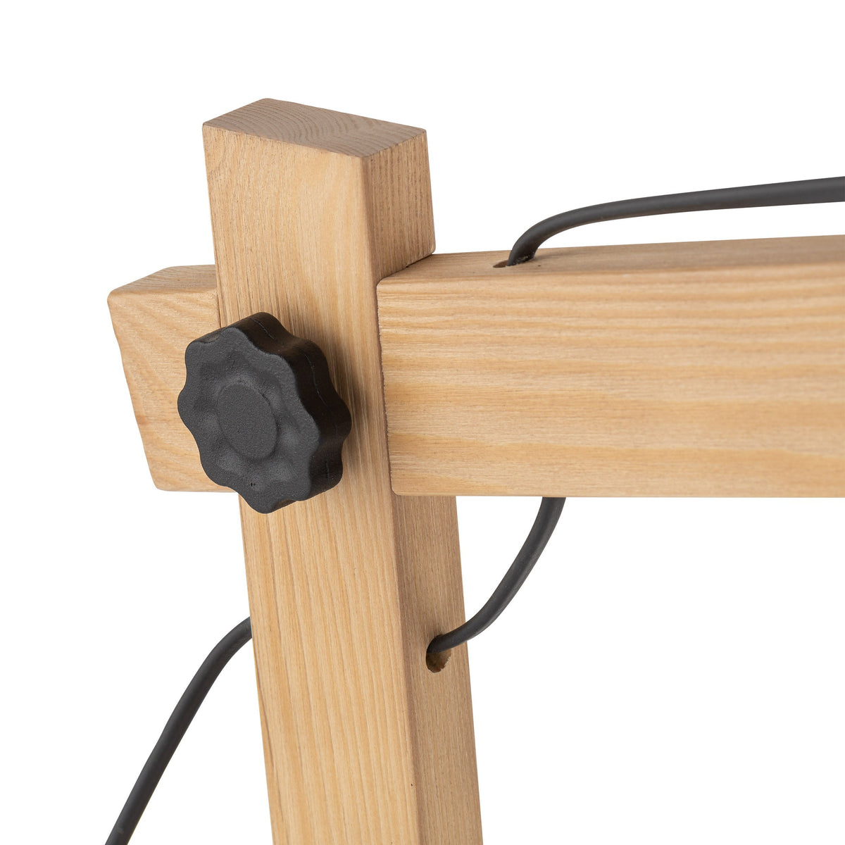 Lampe de table OSLO noire, style scandinave