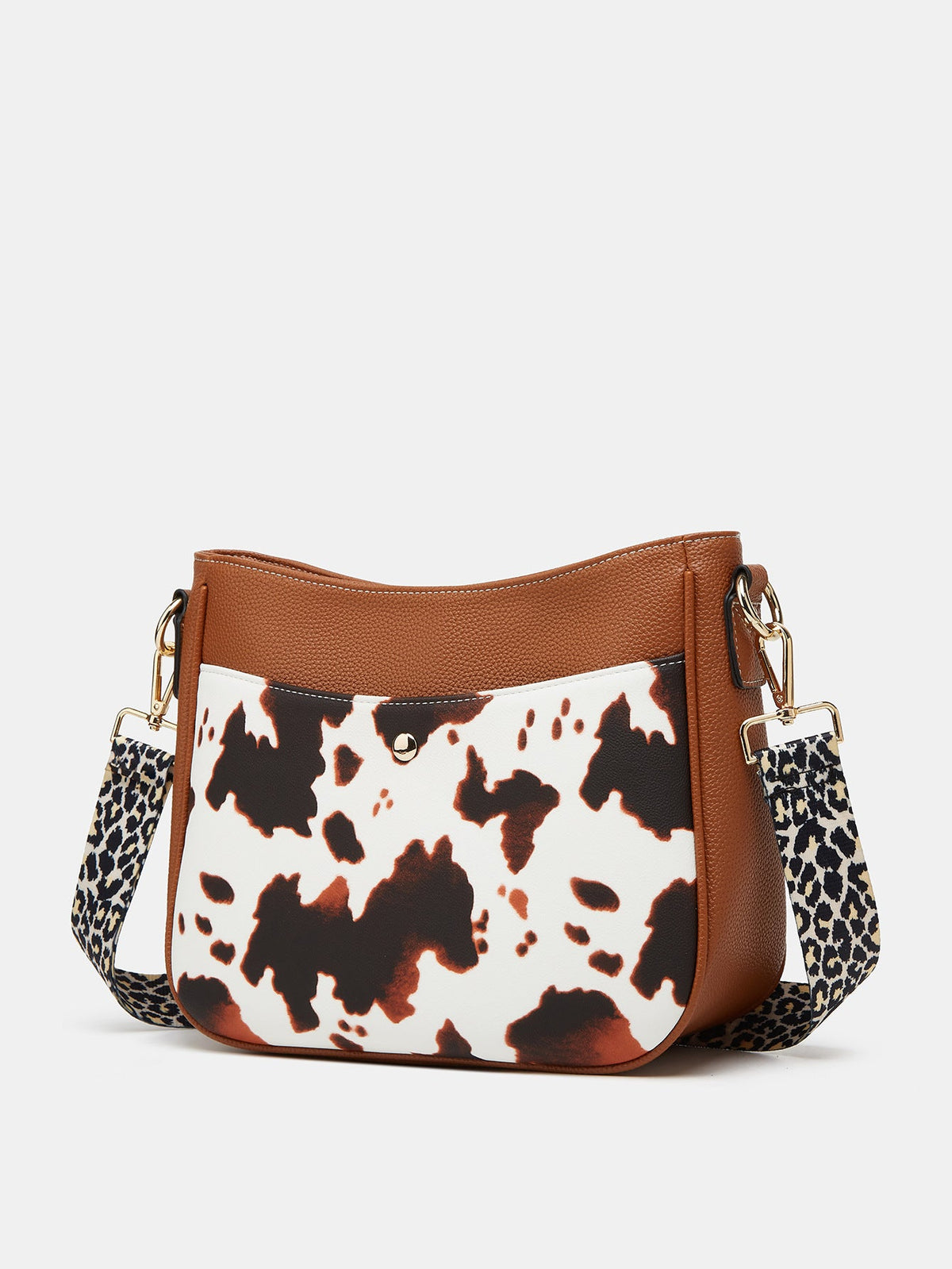 Sac bandoulière simple pour femme, similicuir