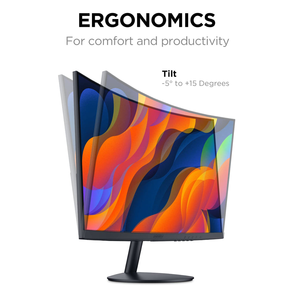 Moniteur courbe KOORUI 24 po FHD 1500R