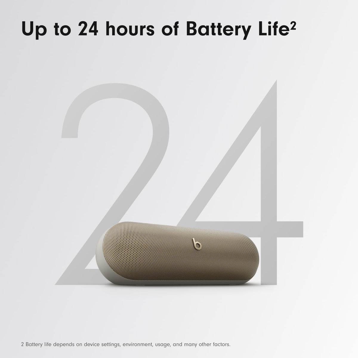 Haut-parleur Bluetooth Beats Pill, or champagne