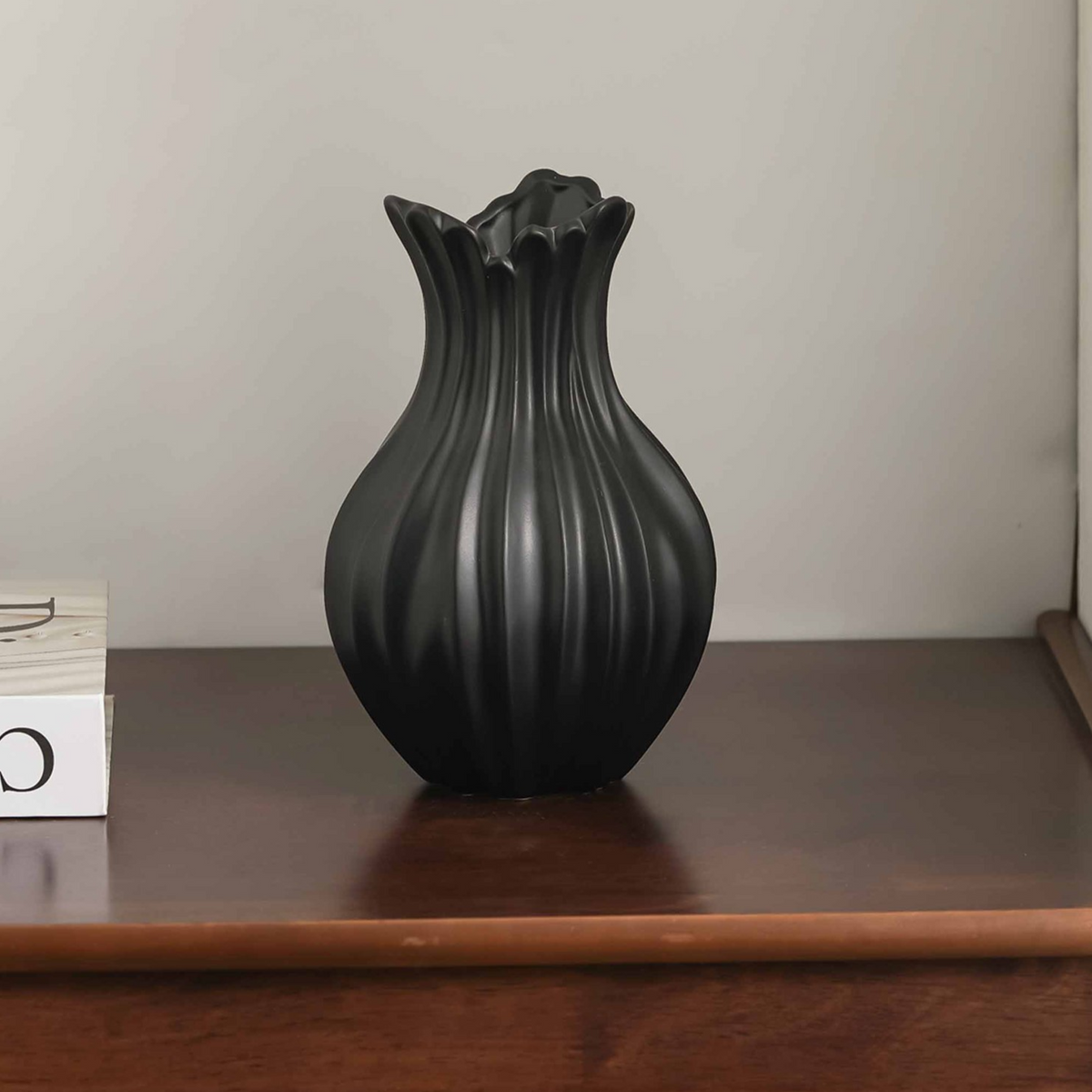 Fan Ceramic Vase