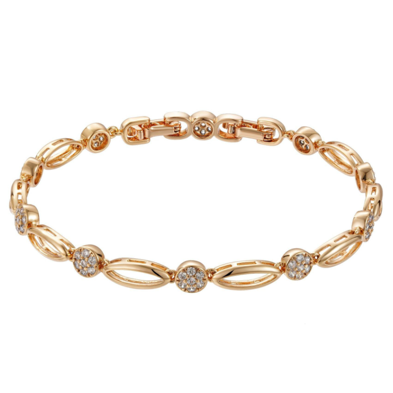 Bracelet en zircons