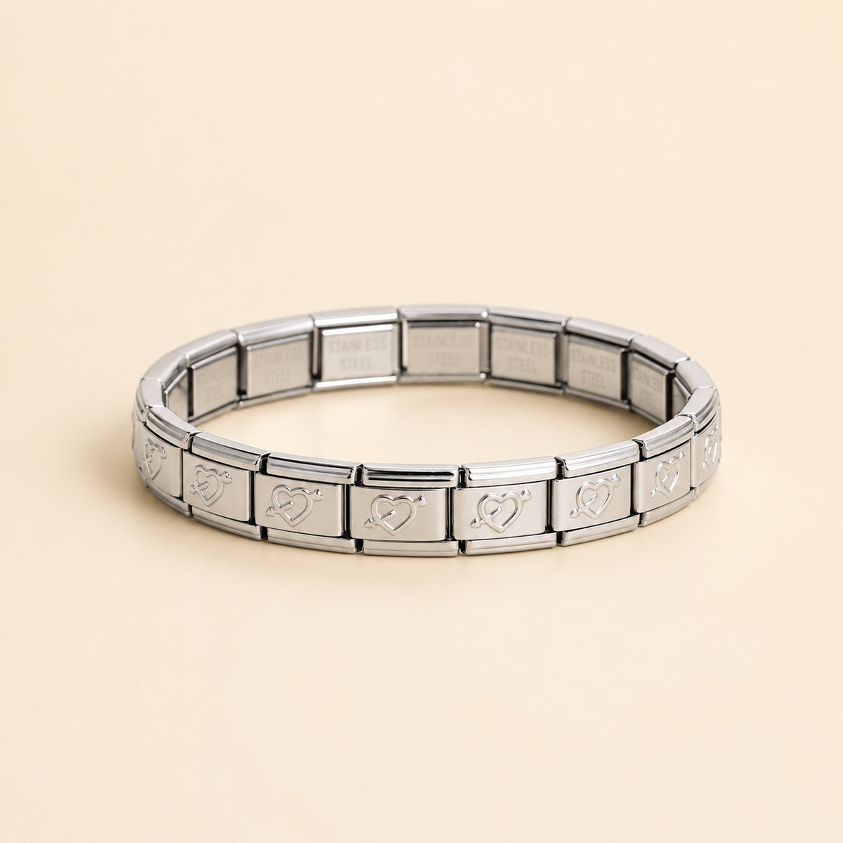 Bracelet modulaire élastique à assembler soi-même