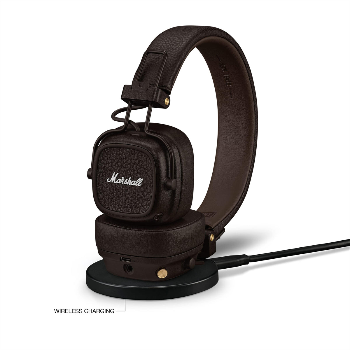 Casque sans fil Marshall Major V, brun