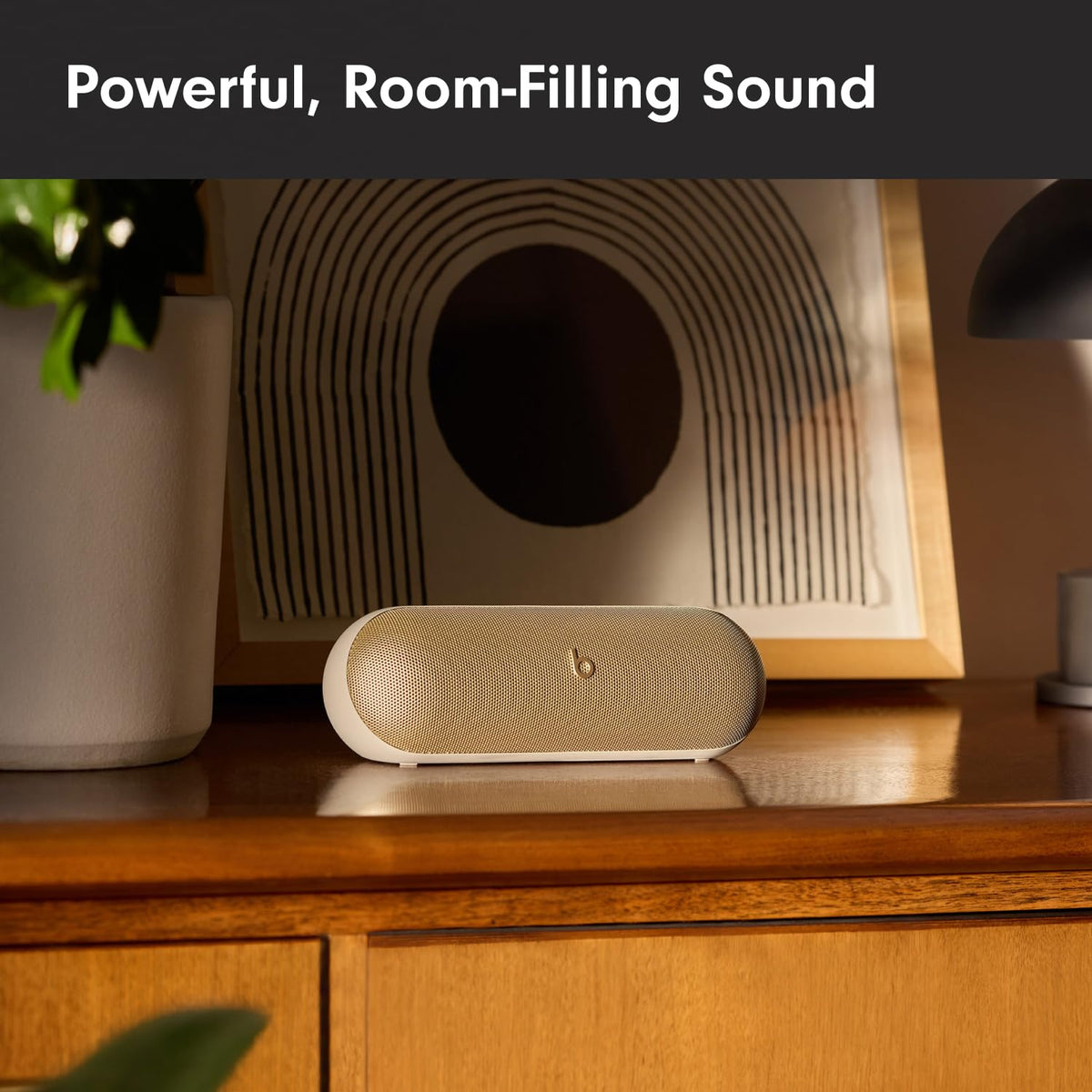 Haut-parleur Bluetooth Beats Pill, or champagne