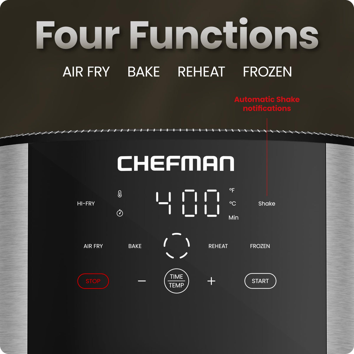 Friteuse à air Chefman TurboFry Touch, 8 pintes (7,5 L)