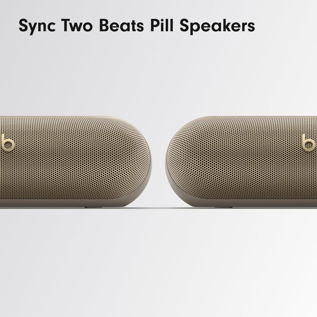 Haut-parleur Bluetooth Beats Pill, or champagne