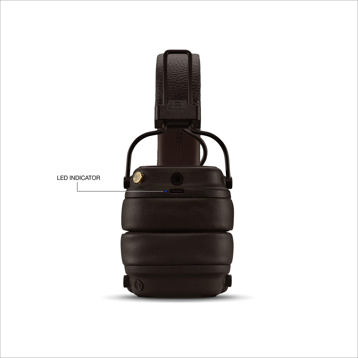 Casque sans fil Marshall Major V, brun