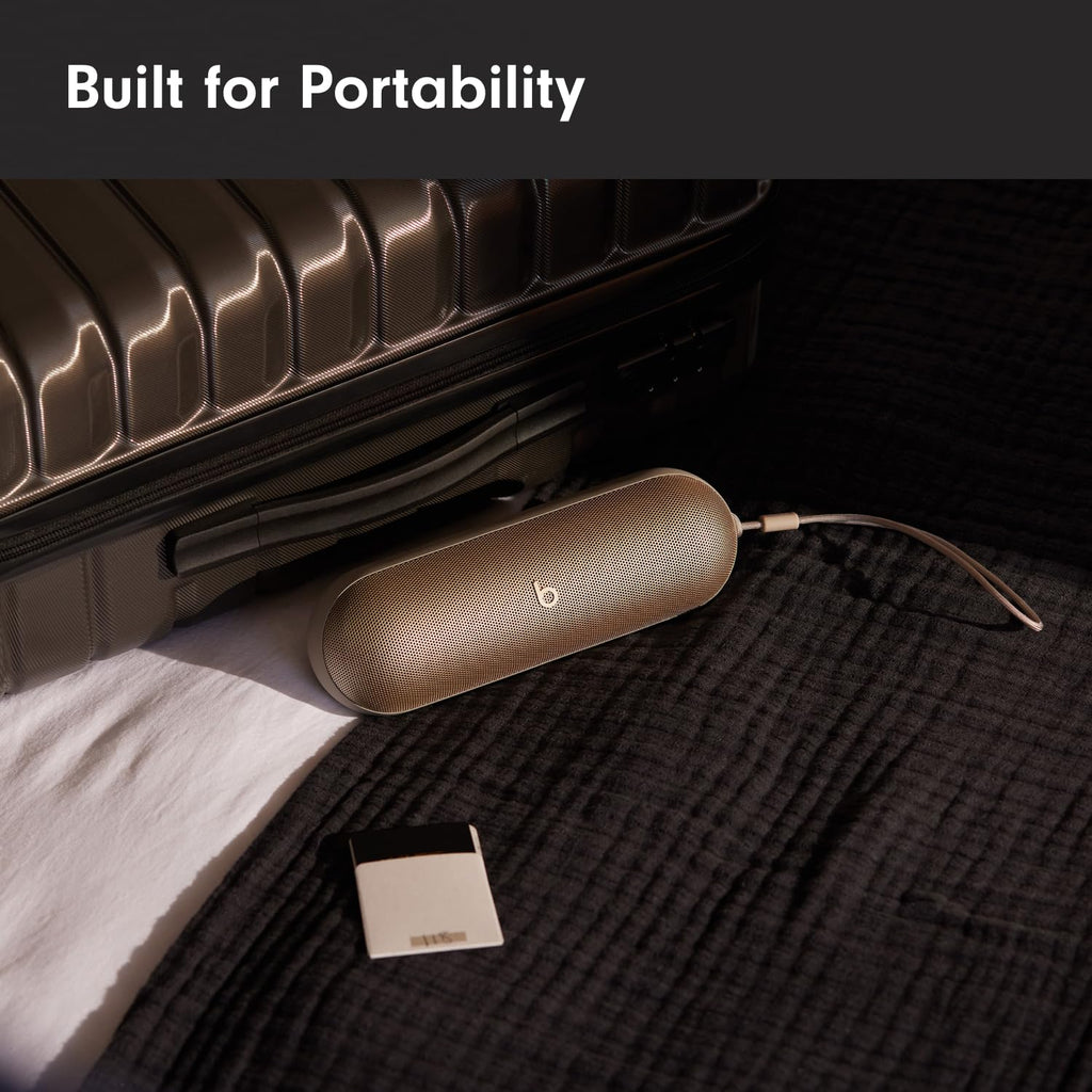 Haut-parleur Bluetooth Beats Pill, or champagne