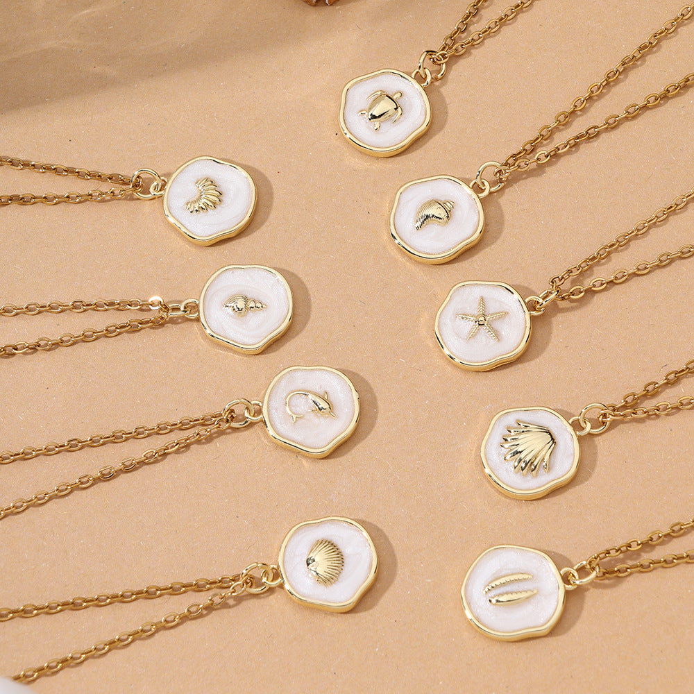 Collier à fabriquer soi-même avec pendentif rond