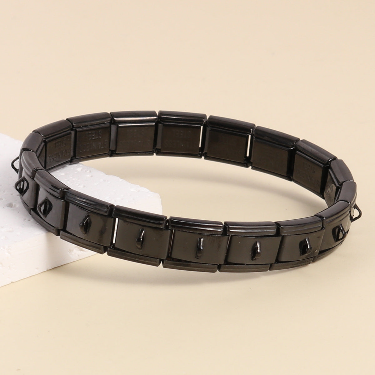 Bracelet modulaire élastique à assembler soi-même