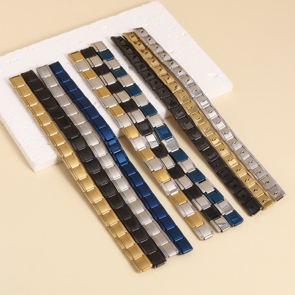 Bracelet modulaire élastique à assembler soi-même