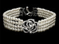 Collier décoratif Coco Pearl pour chien