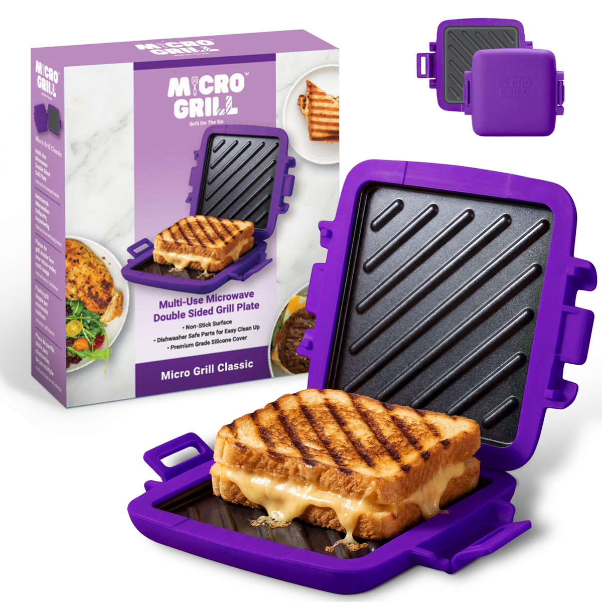Gril à sandwich pour micro-ondes Micro Grill Classic