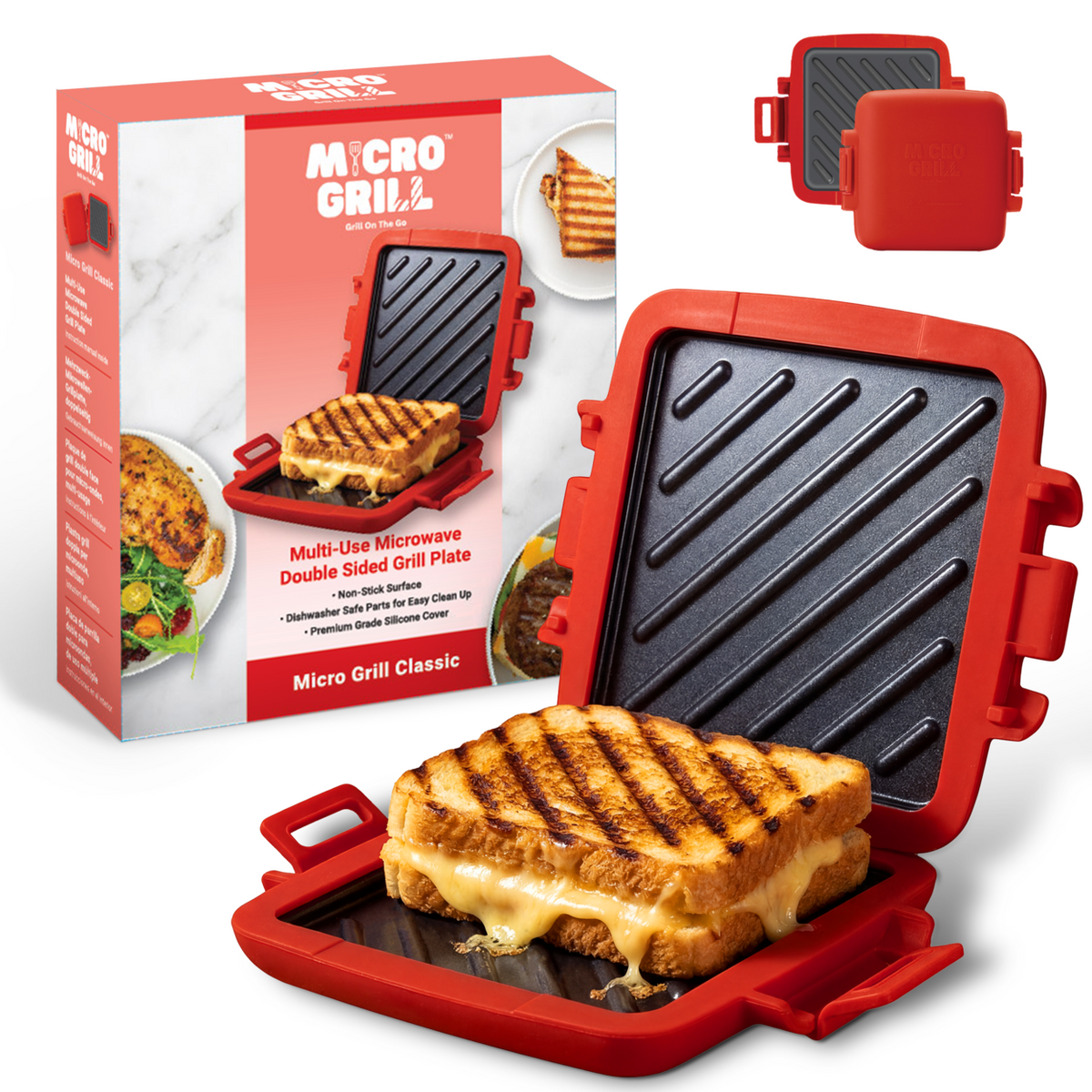 Gril à sandwich pour micro-ondes Micro Grill Classic
