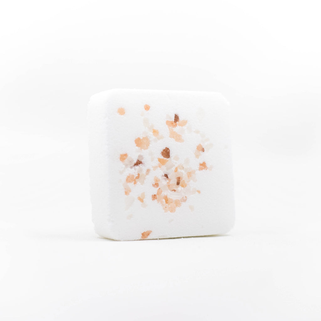 Bombe de bain lavande et sel rose de l'Himalaya