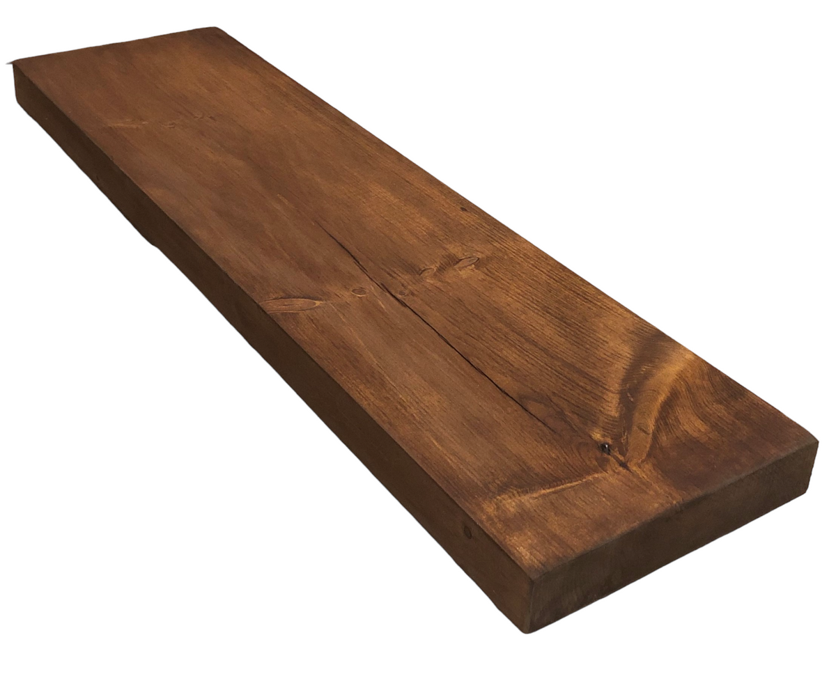 Tablette murale en bois 2 po – plusieurs formats