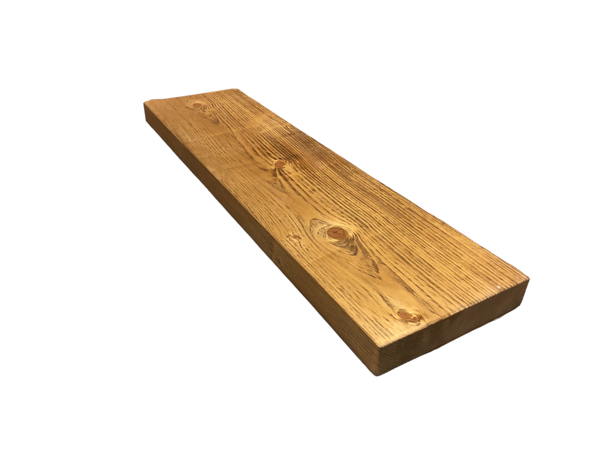 Tablette murale en bois 2 po – plusieurs formats