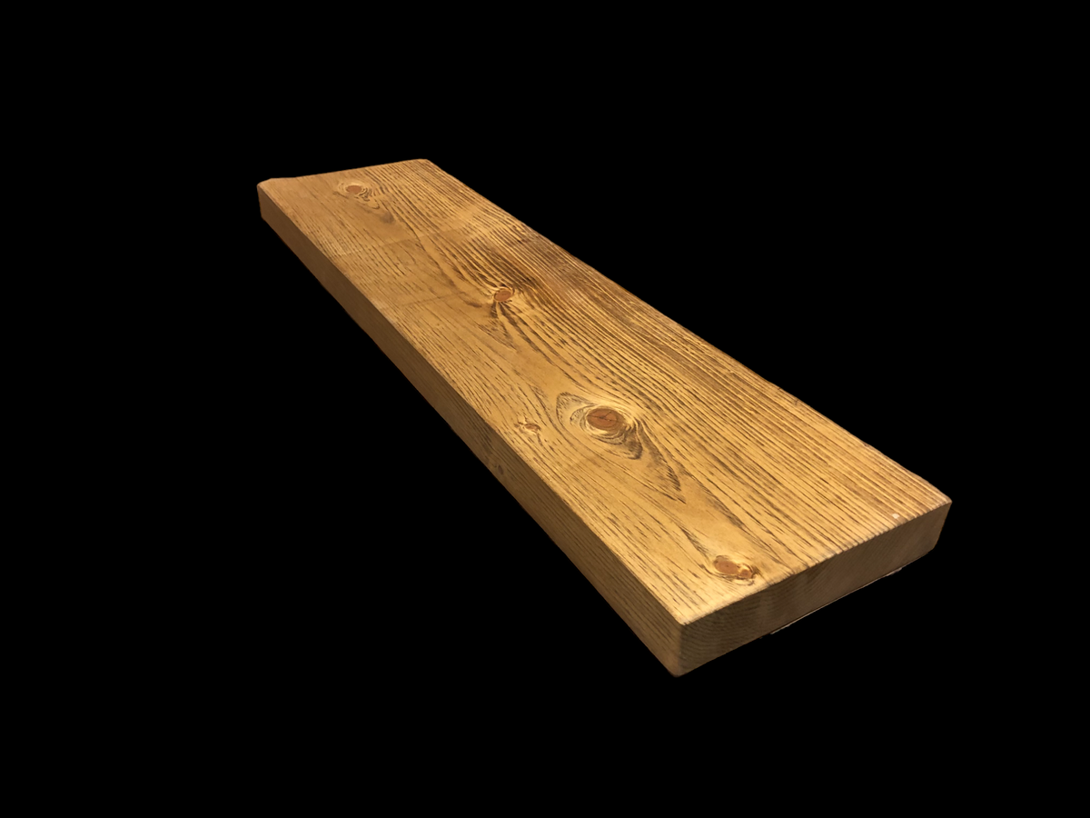 Tablette murale en bois 2 po – plusieurs formats