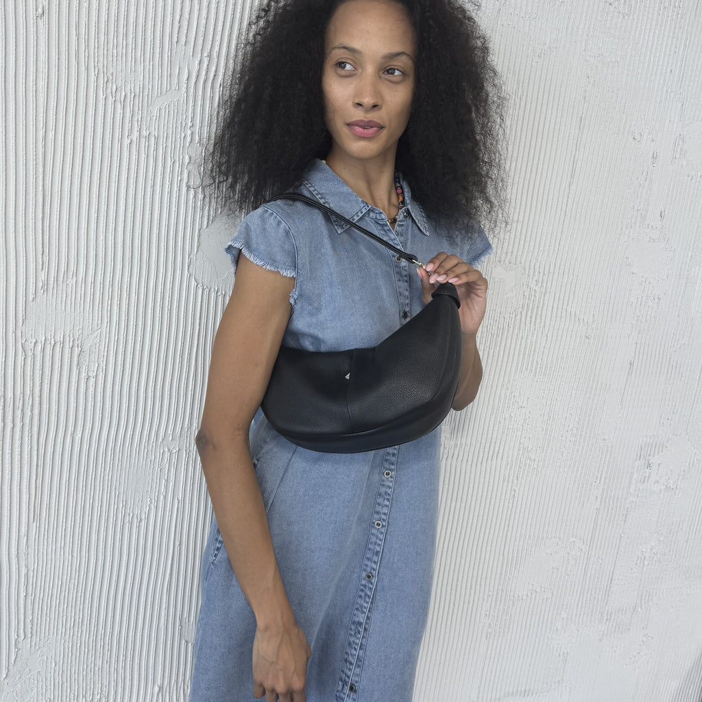 Sac bandoulière convertible Kingston en croissant