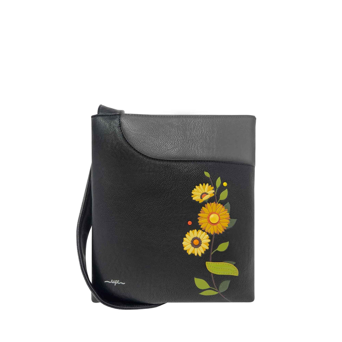 Sac bandoulière Joyful à appliqué floral
