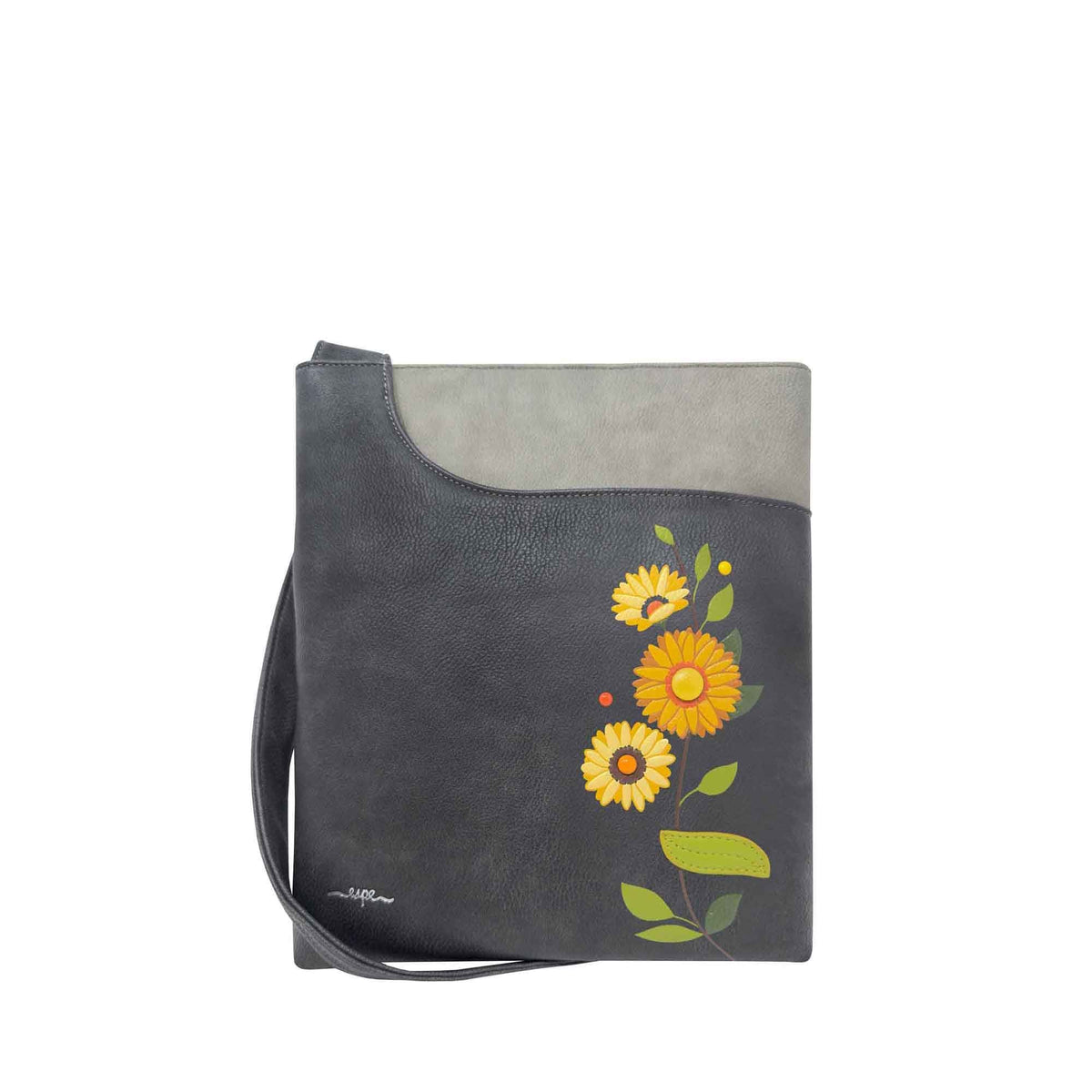 Sac bandoulière Joyful à appliqué floral