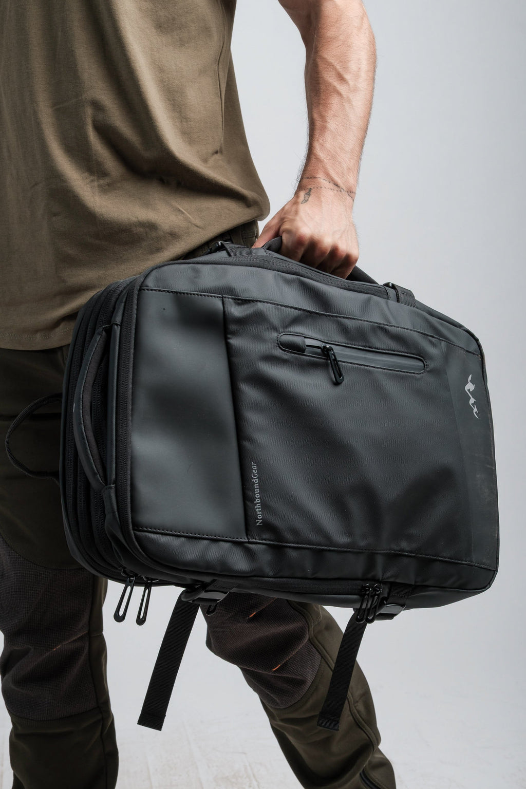 Sac à dos extensible Voyager 26 L / 38 L avec imperméable intégré