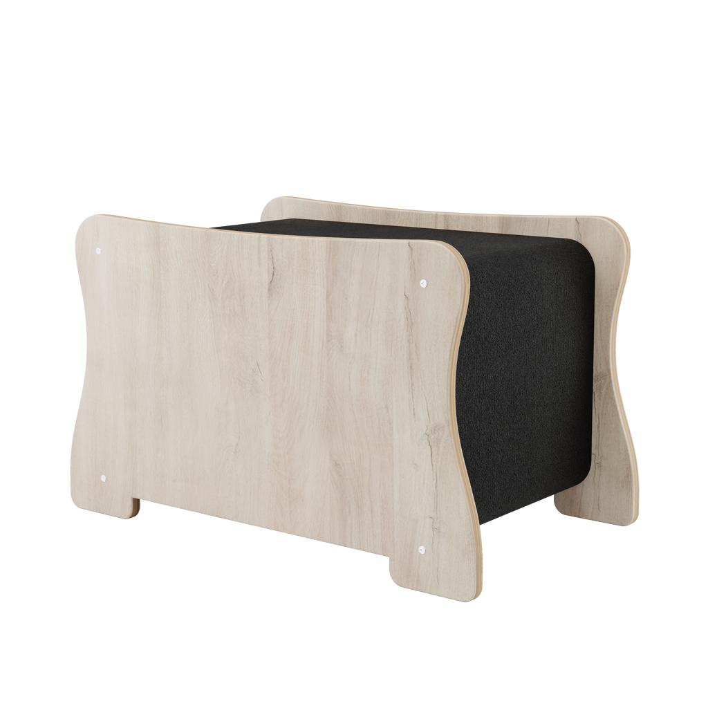 Maison hamac pour chat avec surface à griffer, Noba