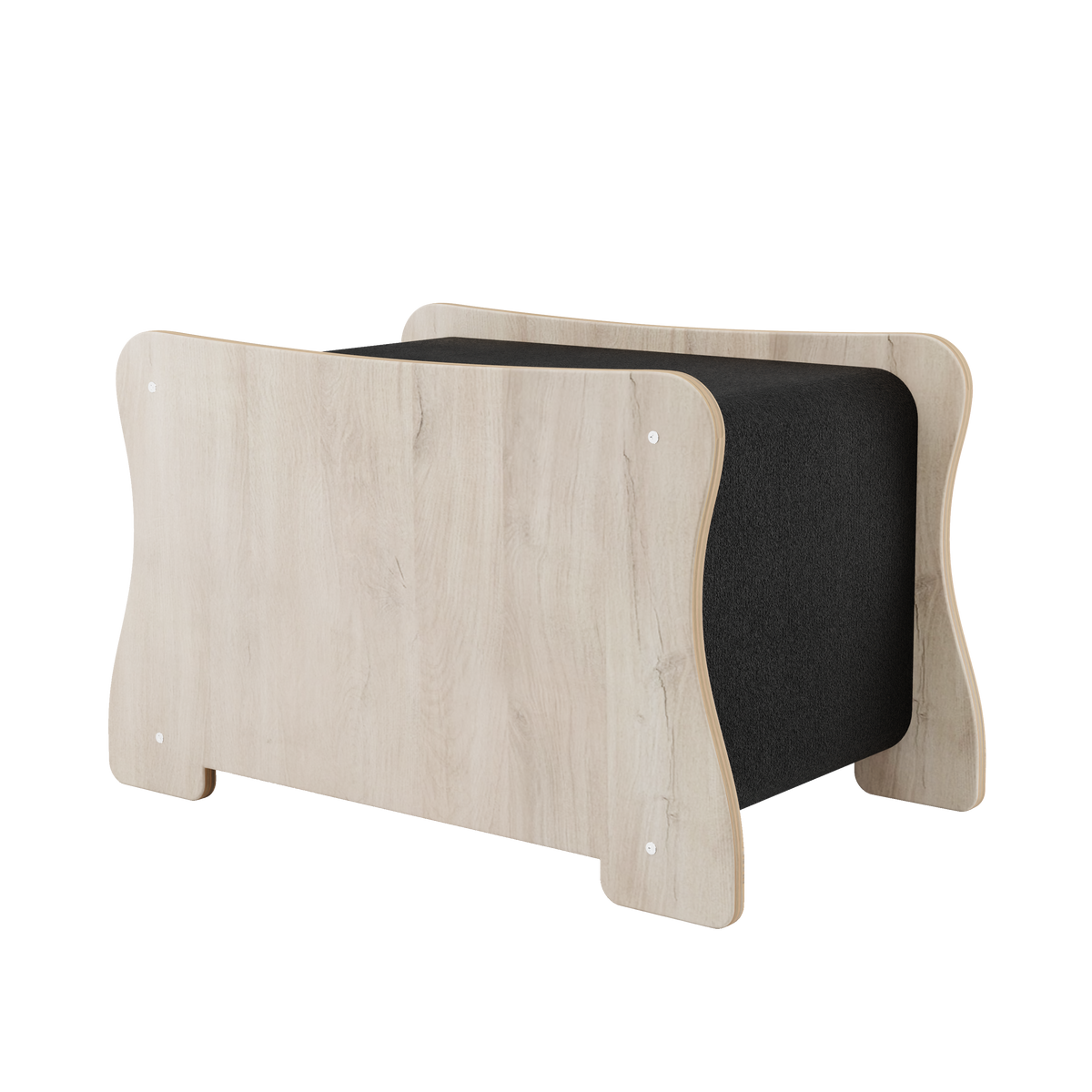 Maison hamac pour chat avec surface à griffer, Noba