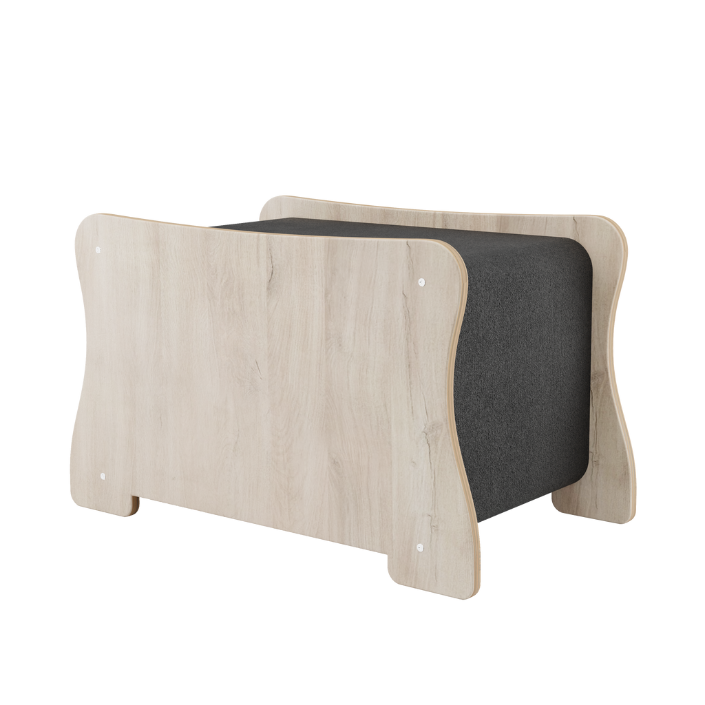 Maison hamac pour chat avec surface à griffer, Noba