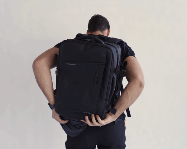 Sac à dos extensible Voyager 26 L / 38 L avec imperméable intégré