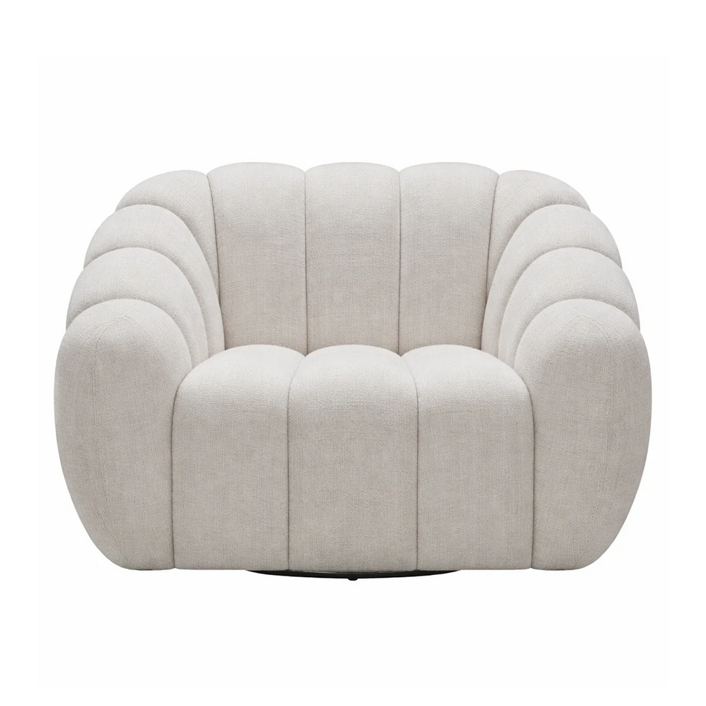 Fauteuil d'appoint pivotant Riro