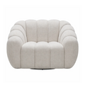 Fauteuil d'appoint pivotant Riro