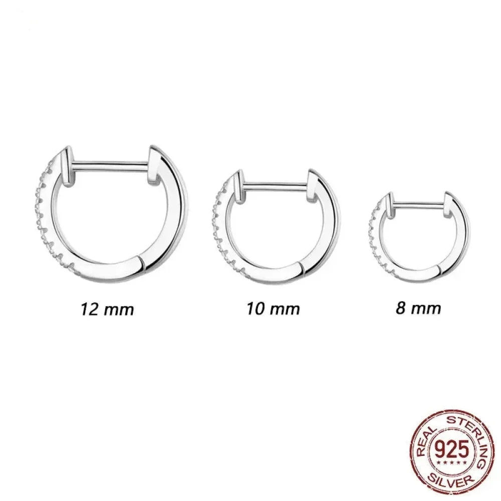 Petits anneaux en argent sterling 925
