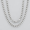 Collier chaîne classique Steeltime | Acier inoxydable et plaqué or 18 K